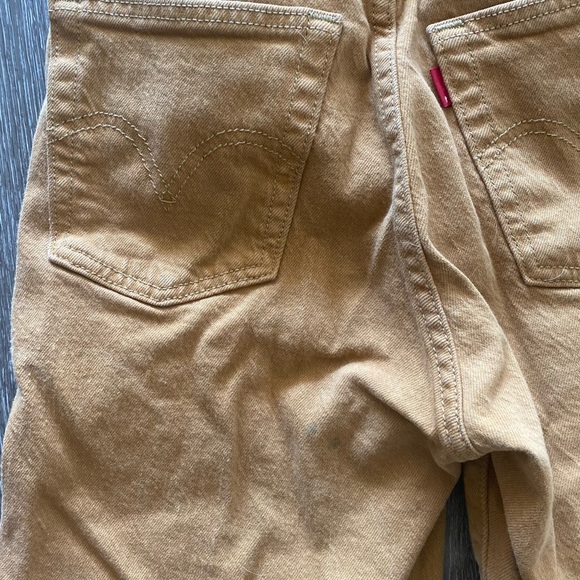 Levi’s Ribcage Straight Ankle Women’s Pants Size 24 Color One Track Mind Brown - Picture 4 of 6